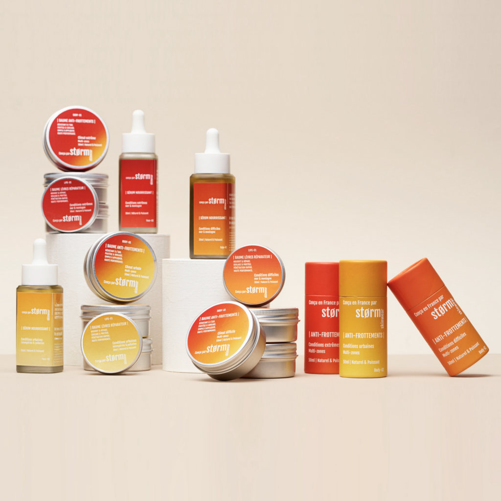 Les produits de la marque Strorm skinwear