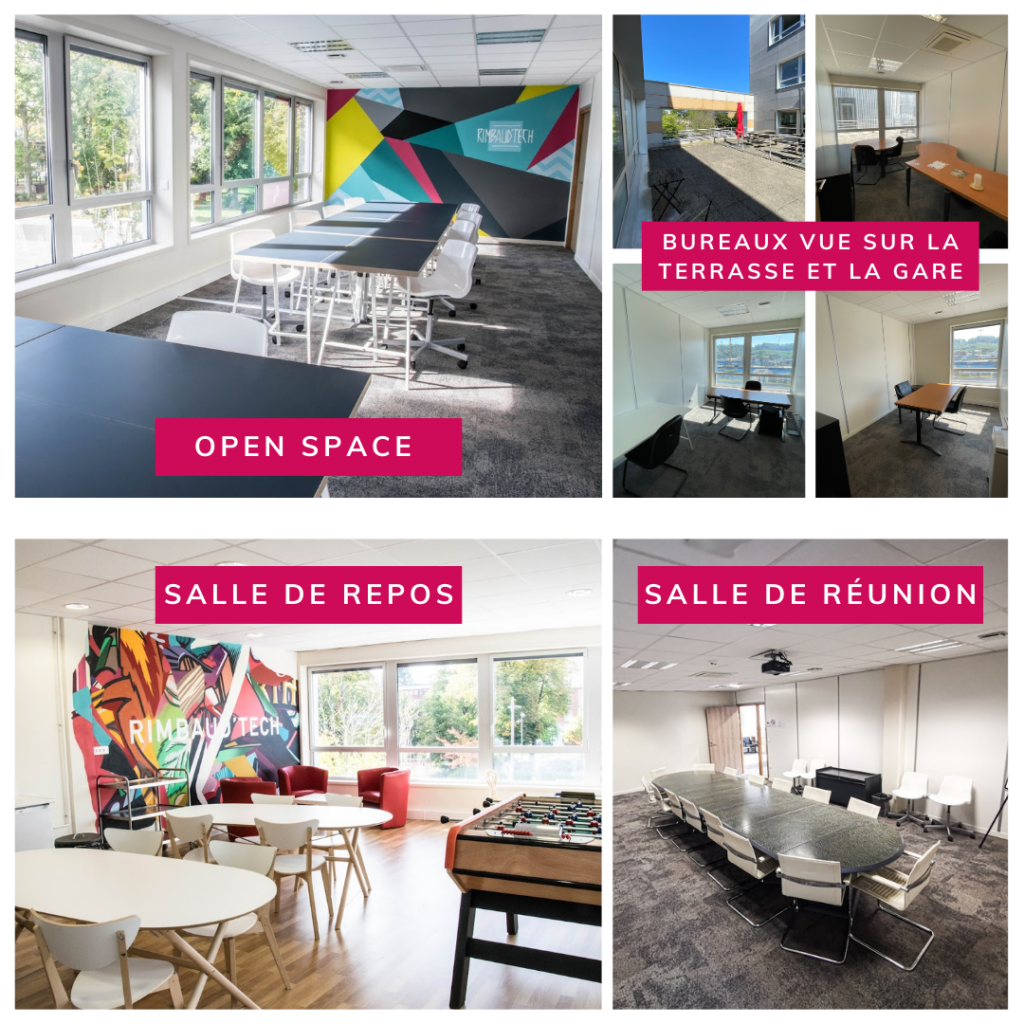 Les espaces de Rimbaud'Tech Les espaces de RimbaudTech