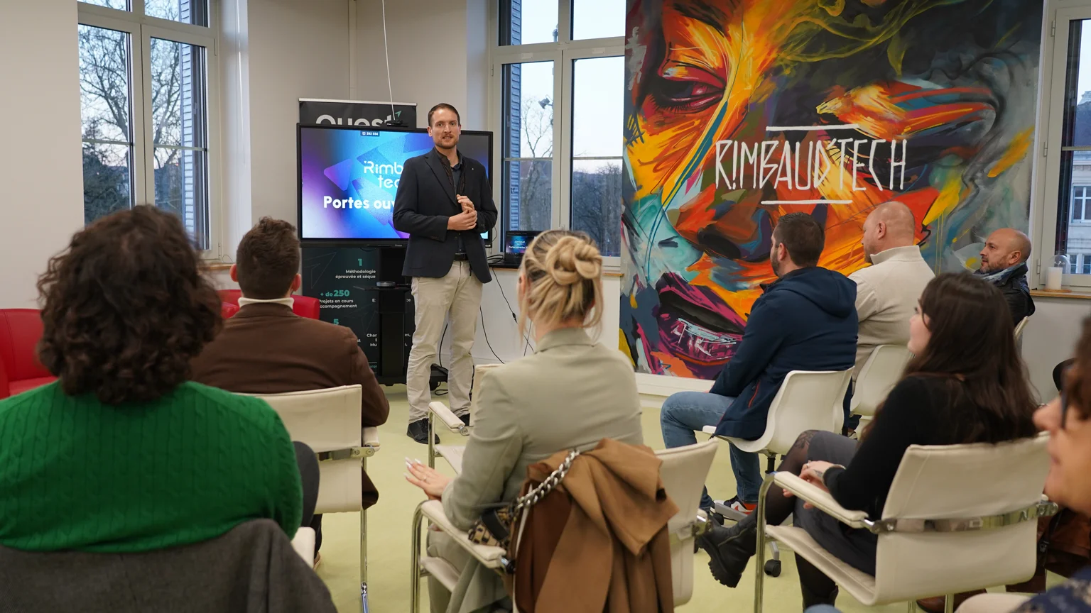 Quentin Delaire portes ouvertes Rimbaudtech